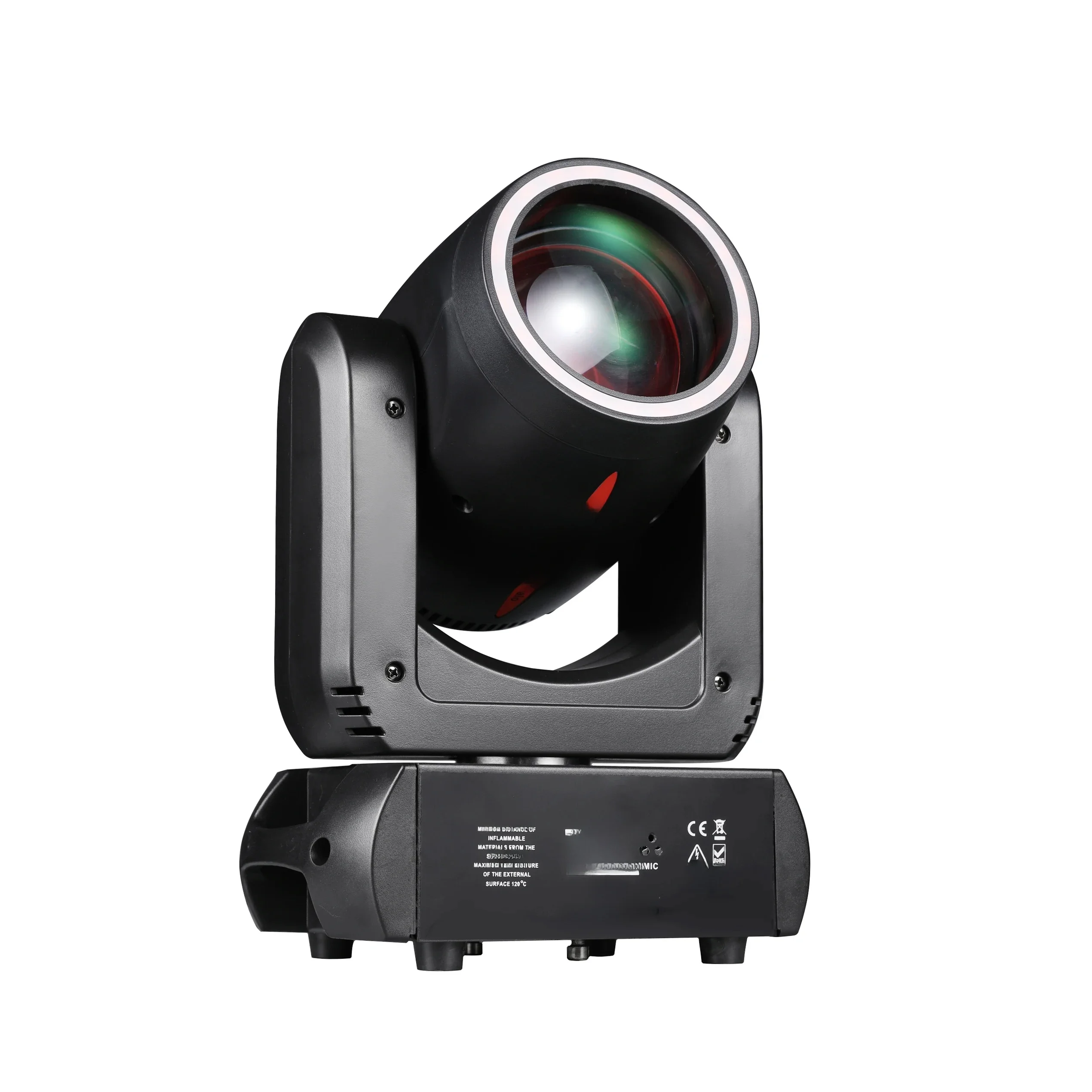 180 W LED Moving Head verlichting Mini 3in1Beam & 3DSpot & Halo Effect 18 Roterende Prisma's 8 Kleuren & 8 Gobos DJ discobal Discolichten - afbeelding 2