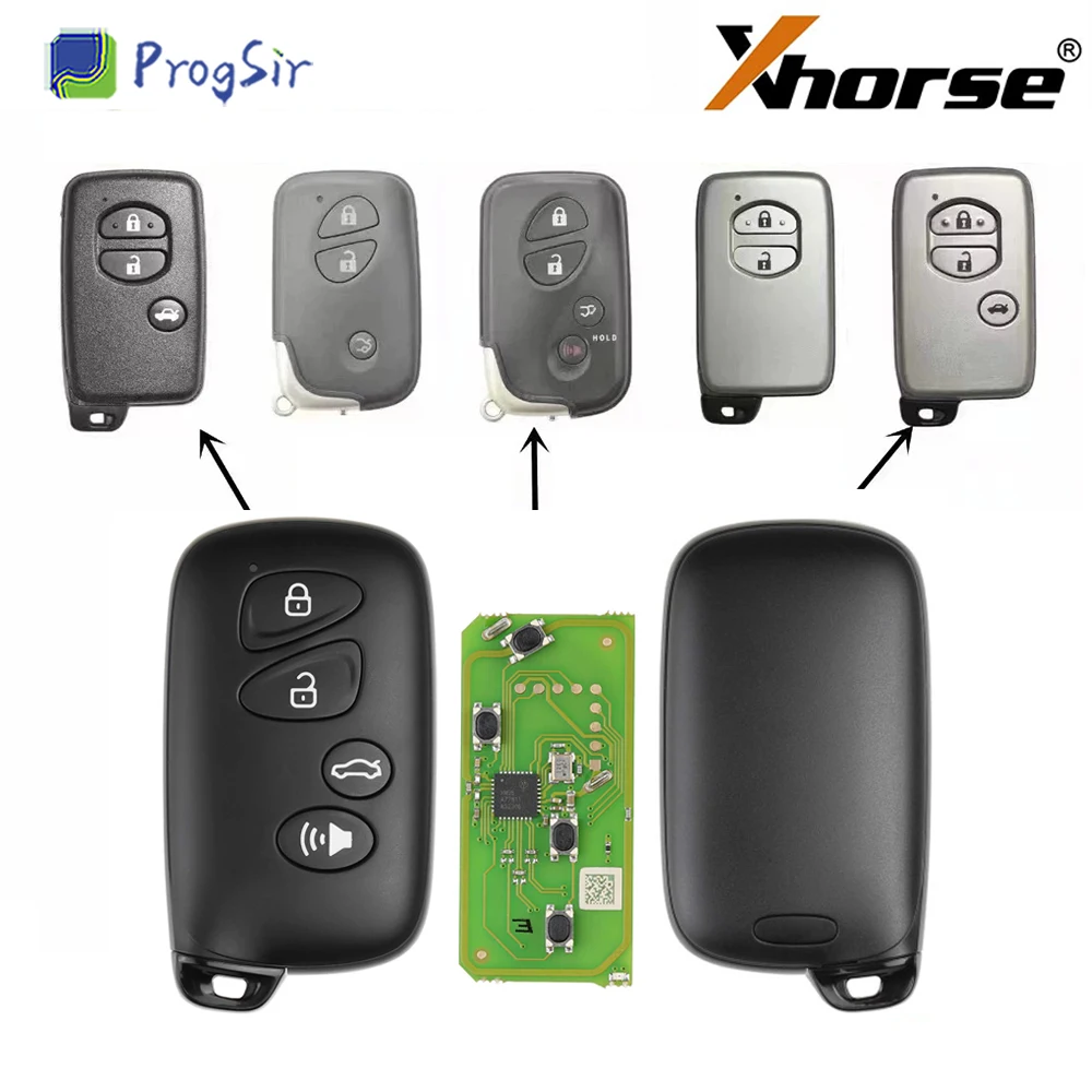 Key Shell Case For VVDI XM38 Toyota Lexus Smart Remote Control XSTO03EN