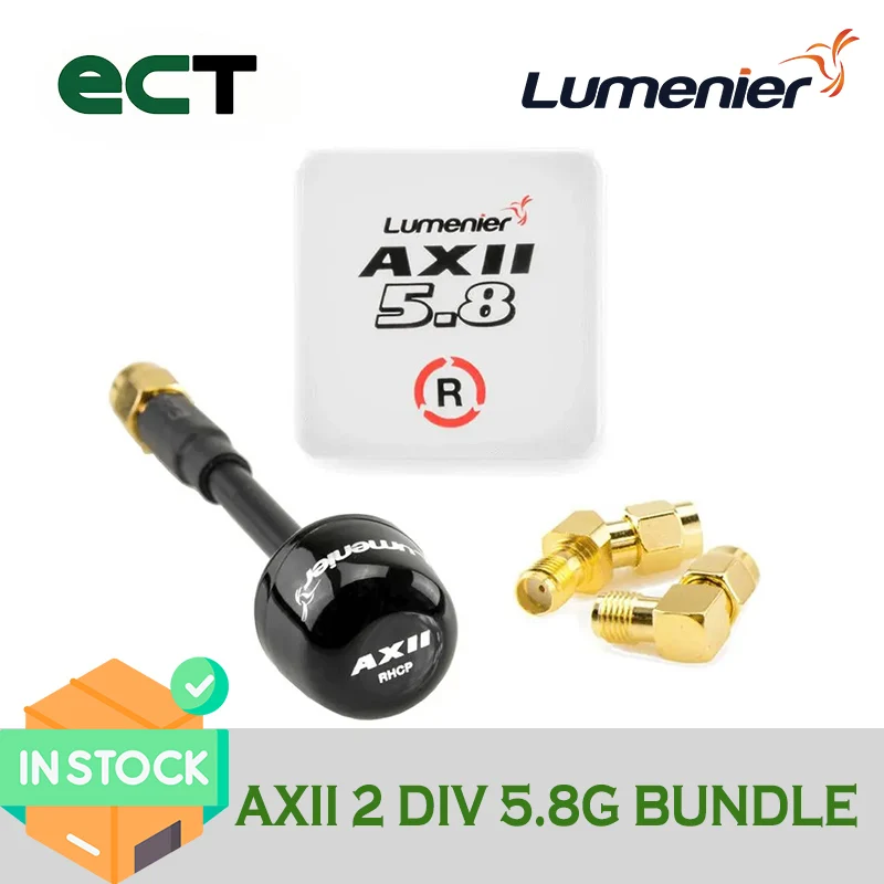

Lumenier AXII 2 Diversity Antenna Bundle 5.8GHz (RHCP) RC parts FPV Goggle antenna