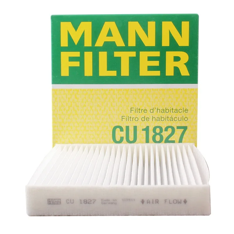 Cabin Air Filter CU1827 MANN interior air for Daihatsu Fiat Toyota Dyna 150 GR 86 GT86 Suzuki Baleno II Swift III Swift IV SX4