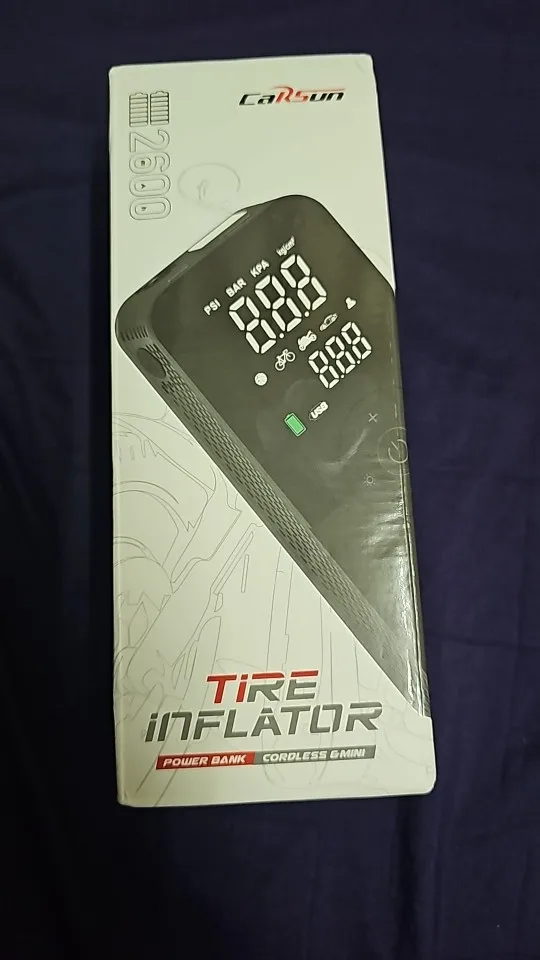 VanVolt AirGo™ Cordless Digital Tyre Inflator - Portable 150 PSI Air Pump photo review