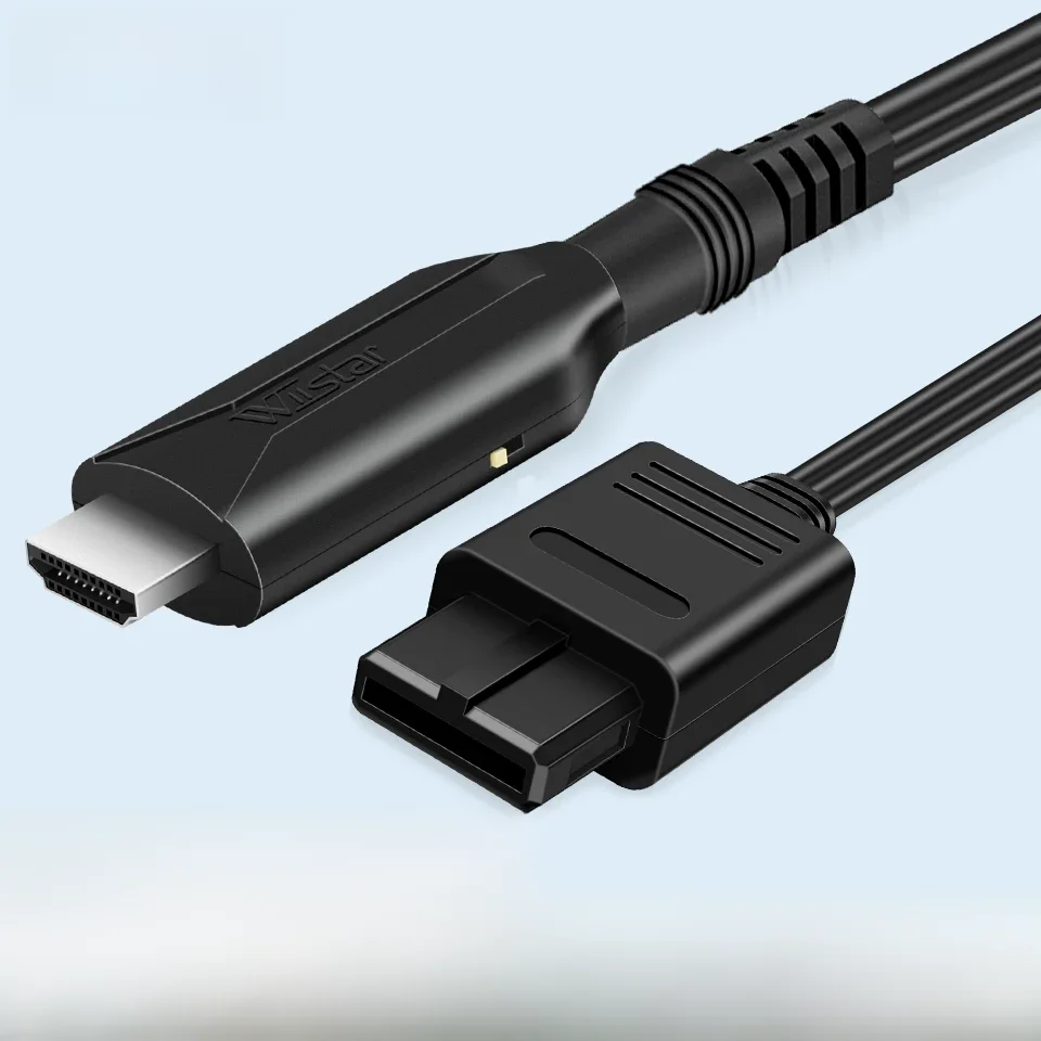 Adapter konwertera kabla zgodnego z N64 na HDMI, dla Nintend 64 i Super SNES oraz NGC, kabel cyfrowy, przywróć ekran gry — zdjęcie produktu 7