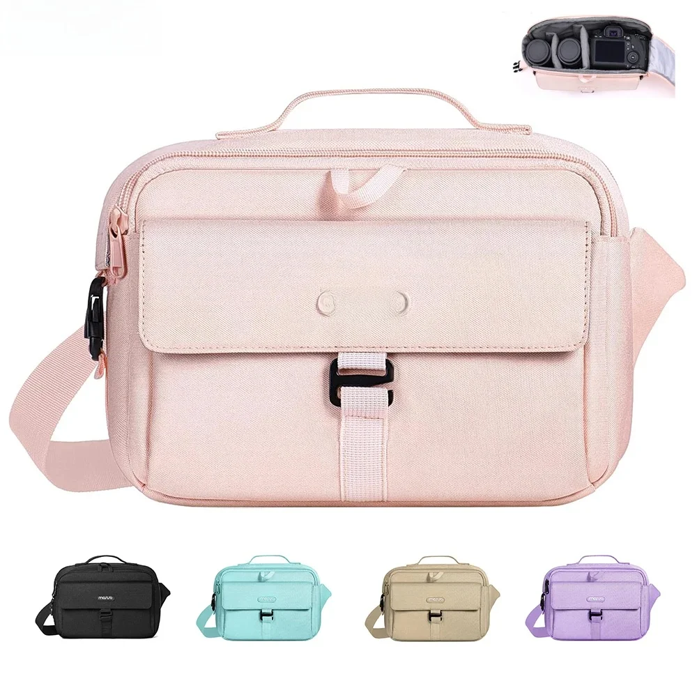 Torba na aparat fotograficzny dla Canon Nikon Sony etui na aparat DSLR/SLR/bezlusterkowy fotograficzny plecak na aparat — zdjęcie 2