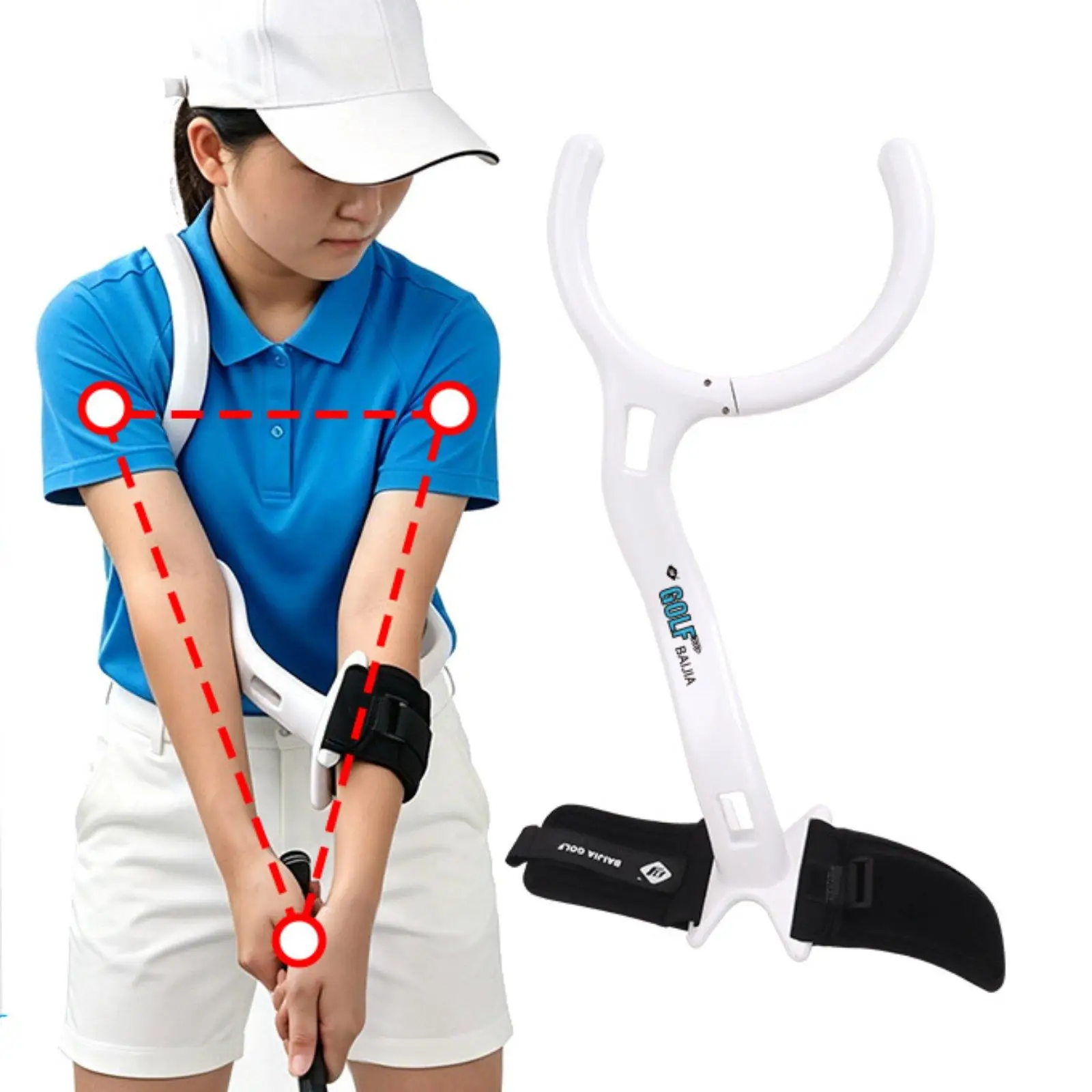 golf-swing-training-aid-gear-posture-arm-position-correcting-for-indoor-giftauxiliary-training-tool-lightweight-comfortable