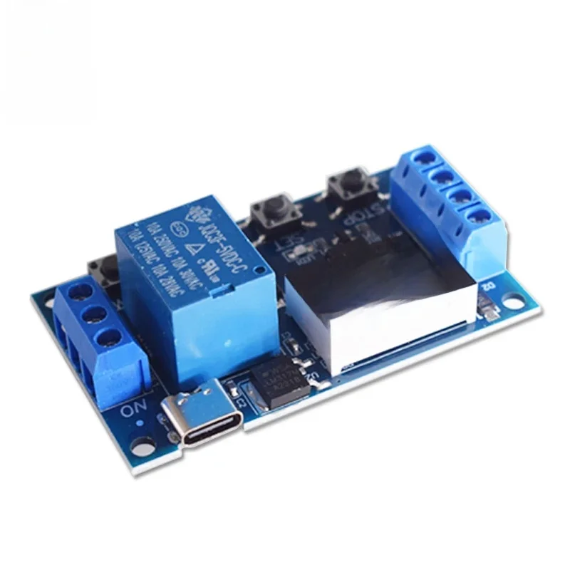 AliExpress 6-30V Relay Module Switch Trigger Time Delay Circuit Timer Cycle Adjustable Trigger OFF / ON Switch