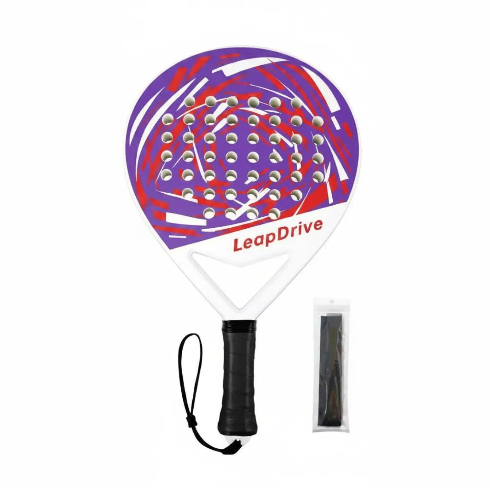 1 Player Paddle Set Lightweight Padel Racket Set ABS Padel Paddle Long-Lasting Non-Slip Grip for Beginners, Training, Outdoor image 3