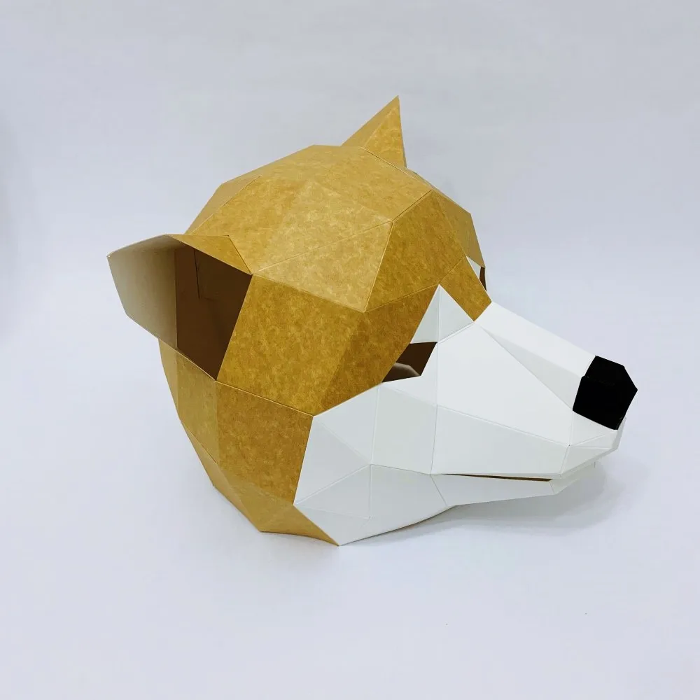 Paper Animal Masked City Bar Gam Halloween Children's Birthday Party Cosplay Event For YouTuber Shooting