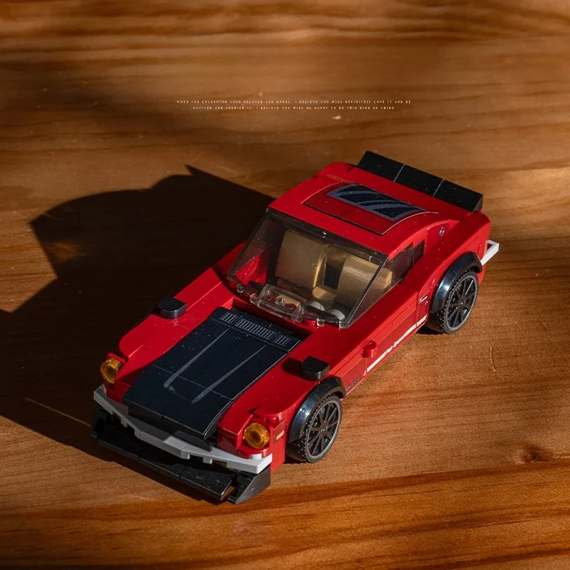STEM-Bausteine, klassische Rennwagen-Sets, kreative Ziegelsteine, JDM-Sportwagen, Blöcke, Modell, Geschenke für Erwachsene, Jungen, Kinder, 310 Stück