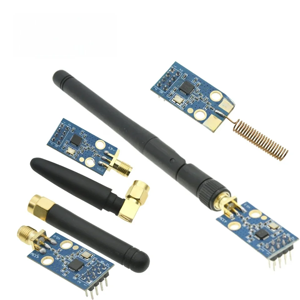 Module sans fil CC1101/433M, transmission numérique/émetteur-récepteur/classe NRF905/SI4432/interface SMA