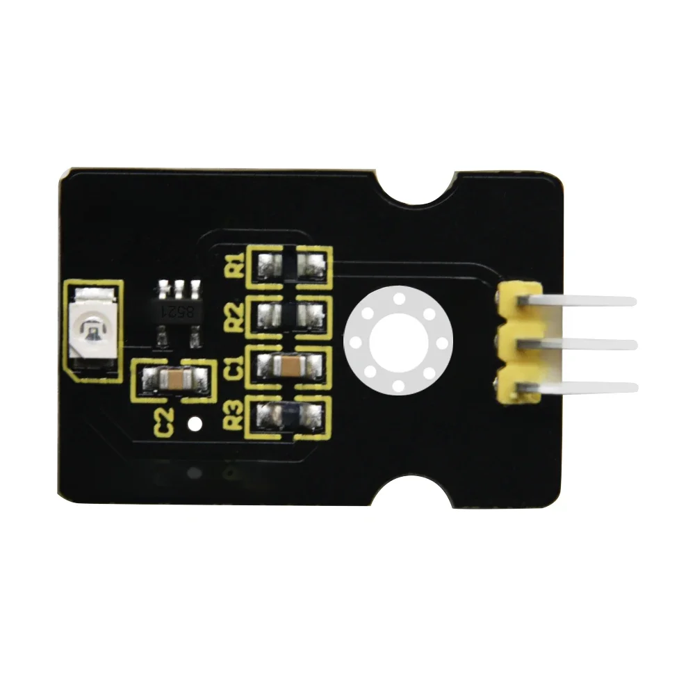 Czujnik UV Keyestudio 240-370nm GUVA-S12SD 3528 Moduł pomiaru natężenia promieniowania ultrafioletowego DC 2.5-5V do Arduino / Raspberry Pi — zdjęcie 2