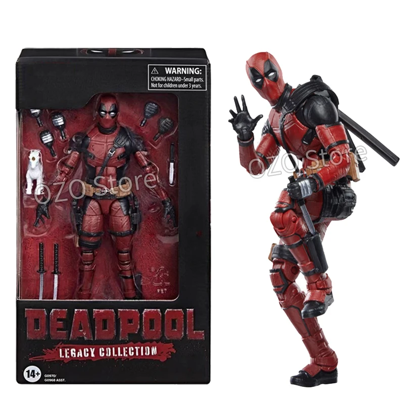 

6 Inch Deadpool Action Figure Legend Series Figurine Wade Winston Wilson Figure Joint Mobility Models Pvc Statue Collection Gift