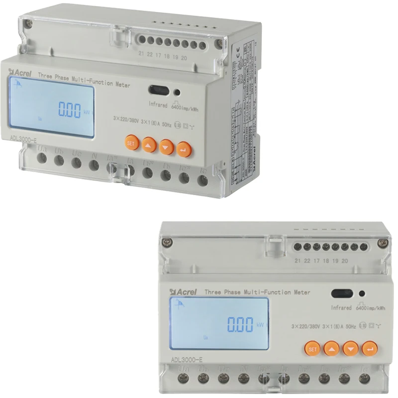 

Acrel DTSD1352/C 80A Direct Connect Modbus RTU 3 Phase Zero Export Energy Meter For Solar PV