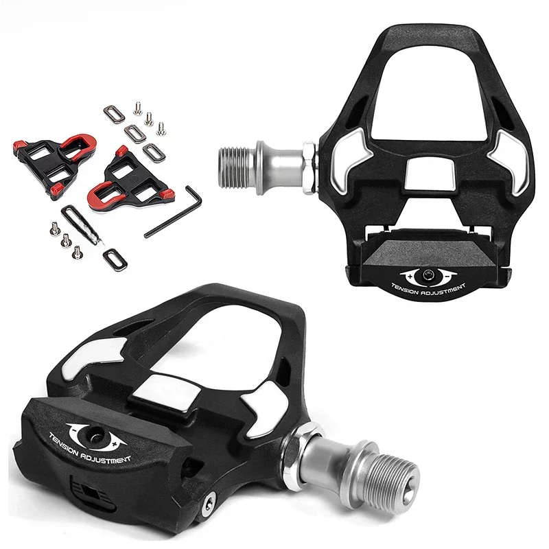 AliExpress BUCKLOS R8000 Road Bike Pedals Clipless Bicycle Platform Pedals for SPD Cleat Self-locking Cycling