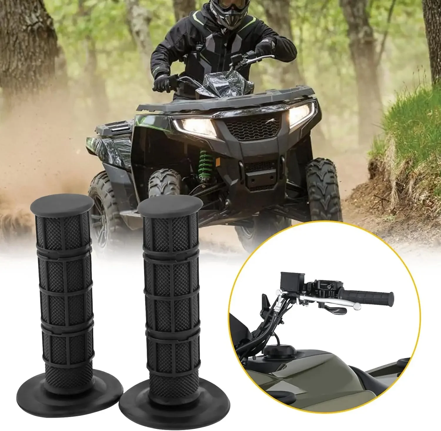 AliExpress WD NICE MOTO 2Pcs Non-slip Motorcycle Rubber Handlebar Grips For SDG For XR50 For CRF70 For PW80 For KLX110 Dirt Bike Parts