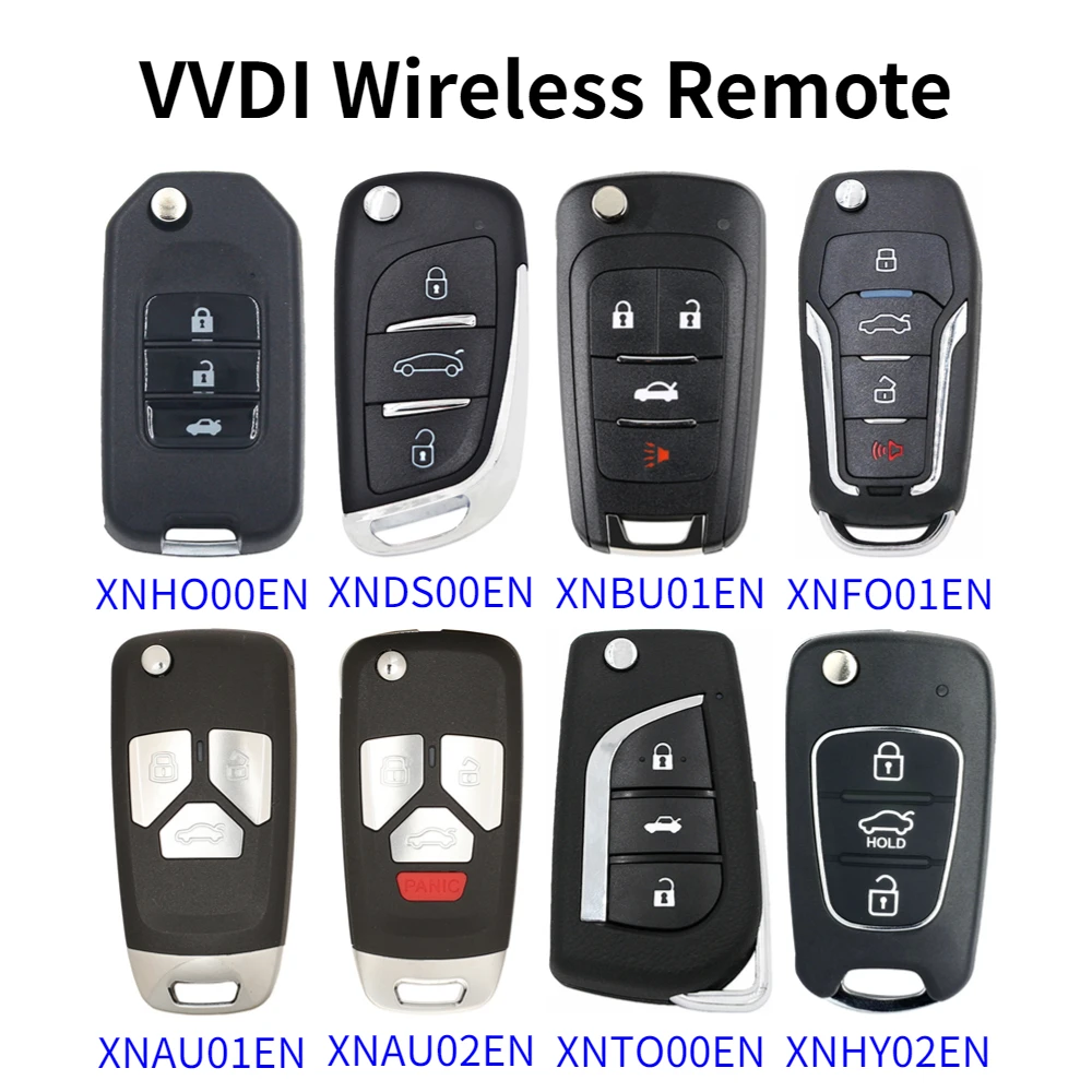 Xhorse XNDS00EN XNBU01EN XNHO00EN XNFO01EN XNTO00EN XNHY02EN XNAU01EN VVDI Wireless Remote Mini VVDI Key Tool Max Pro PCF