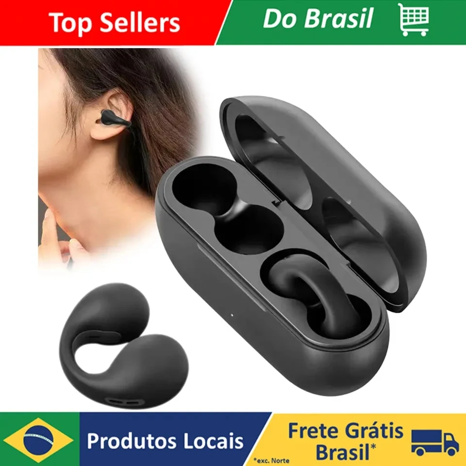 Earphone Sound Earcuffs Wireless Bone Driving Bluetooth Earphones TWS Earbuds