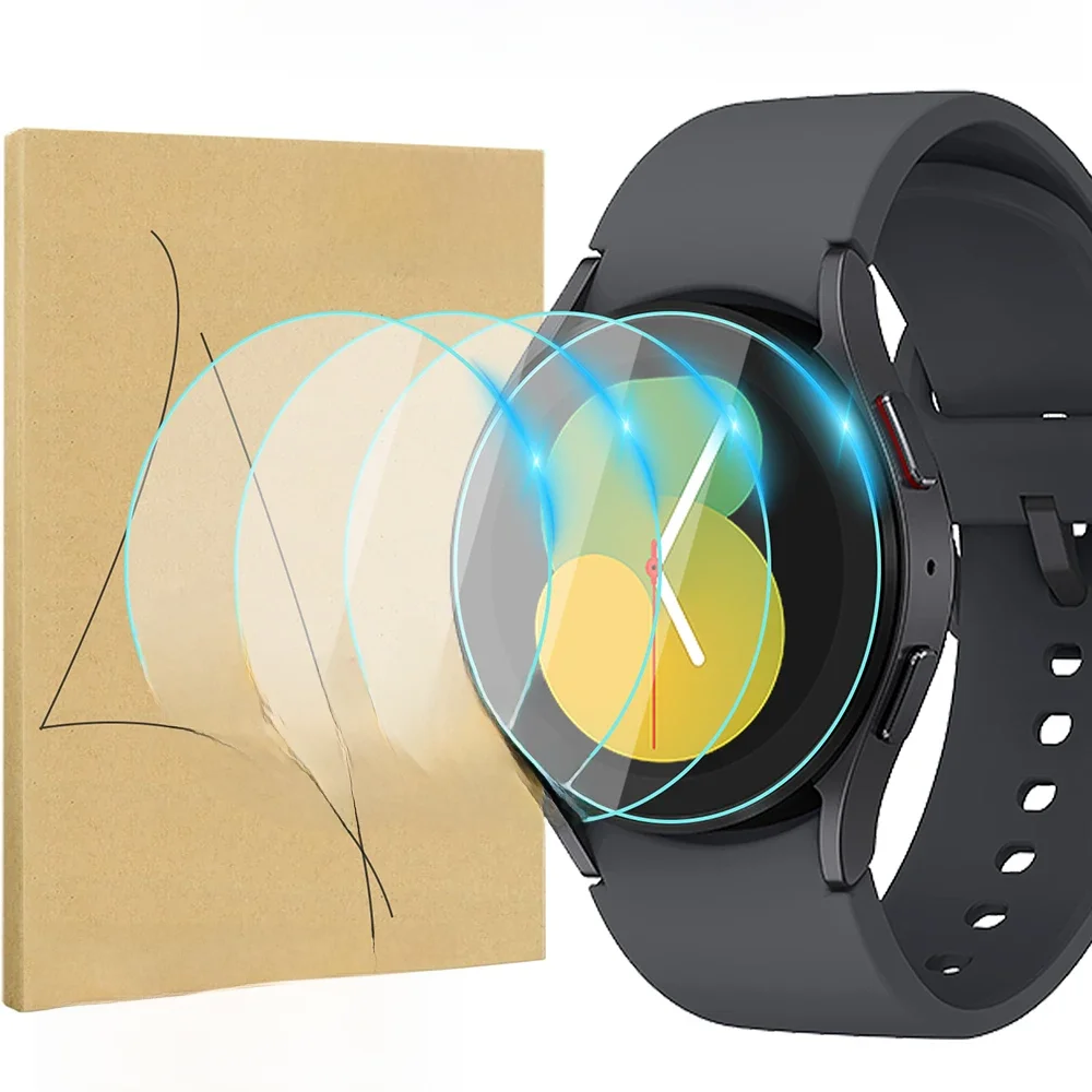 Verre trempé pour Samsung Galaxy Watch 5 Pro/5/4 40mm 44mm protecteur d'écran anti-rayures pour Galaxy Watch 5 Pro/5/4 Smartwatch