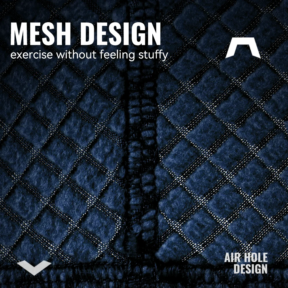    WRELS قبعة قطبية دافئة للجنسين قبعة جمجمة مقاومة للرياح قبعة صوف قبعة شتوية حرارية قابلة للتنفس في الطقس البارد قبعة رياضية #4