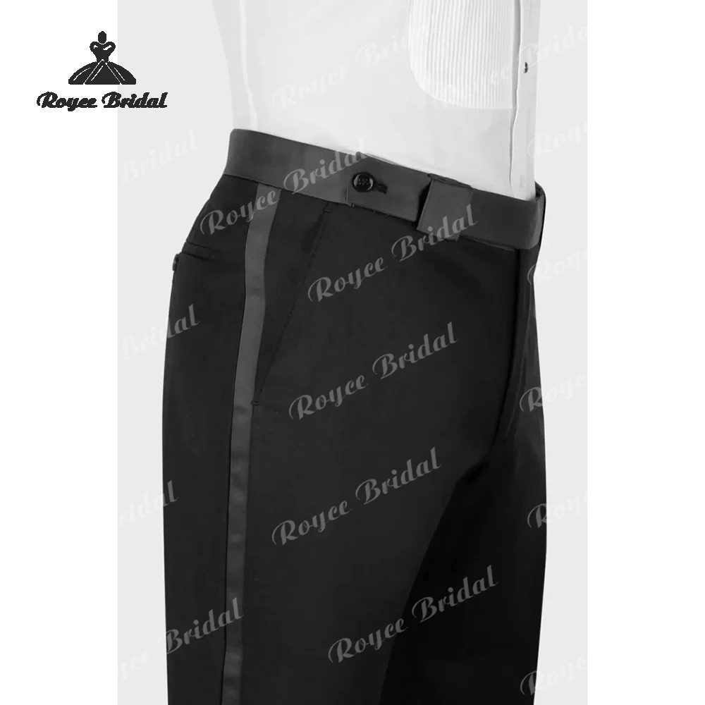 Zweiteiliger Herrenanzug mit goldenen Perlen, zweireihig, schwarzer Jacquard, lässiges Business-Party-Kostüm für Herren