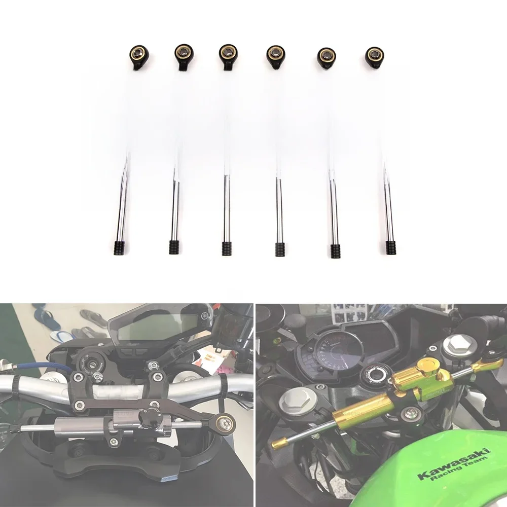 Amortyzator skrętu 256MM Akcesoria motocyklowe Stabilizator do skuterów elektrycznych Regulowany amortyzator skrętu do Teneré 700 Zontes 368g — 2