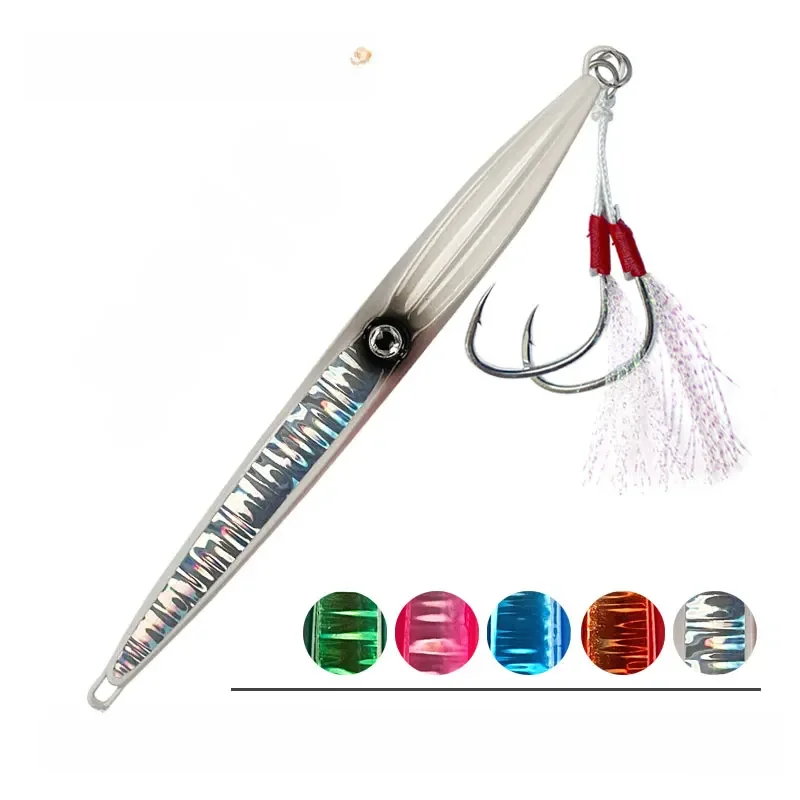 OBSESSION J16 40g-500g Metal Sinking Jigbiat Saltwater Carp Pike Peche Jig Spinner Lure Fishing Sea-bream Jigging Lure With Hook — zdjęcie 2