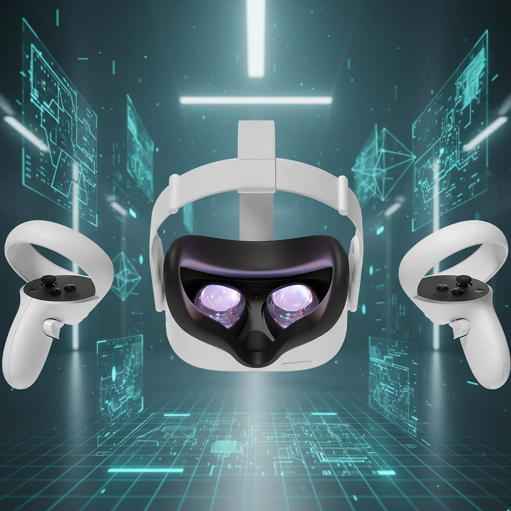 Oculus Quest 2 256GB VR Headset by Meta, Built-in Audio & Motion Tracking
