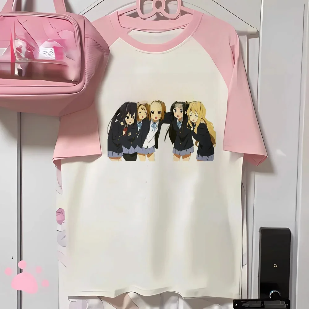 K-on t-shirty damskie komiksowe t-shirty kobiece projektantki śmieszne ubrania graficzne — zdjęcie 2