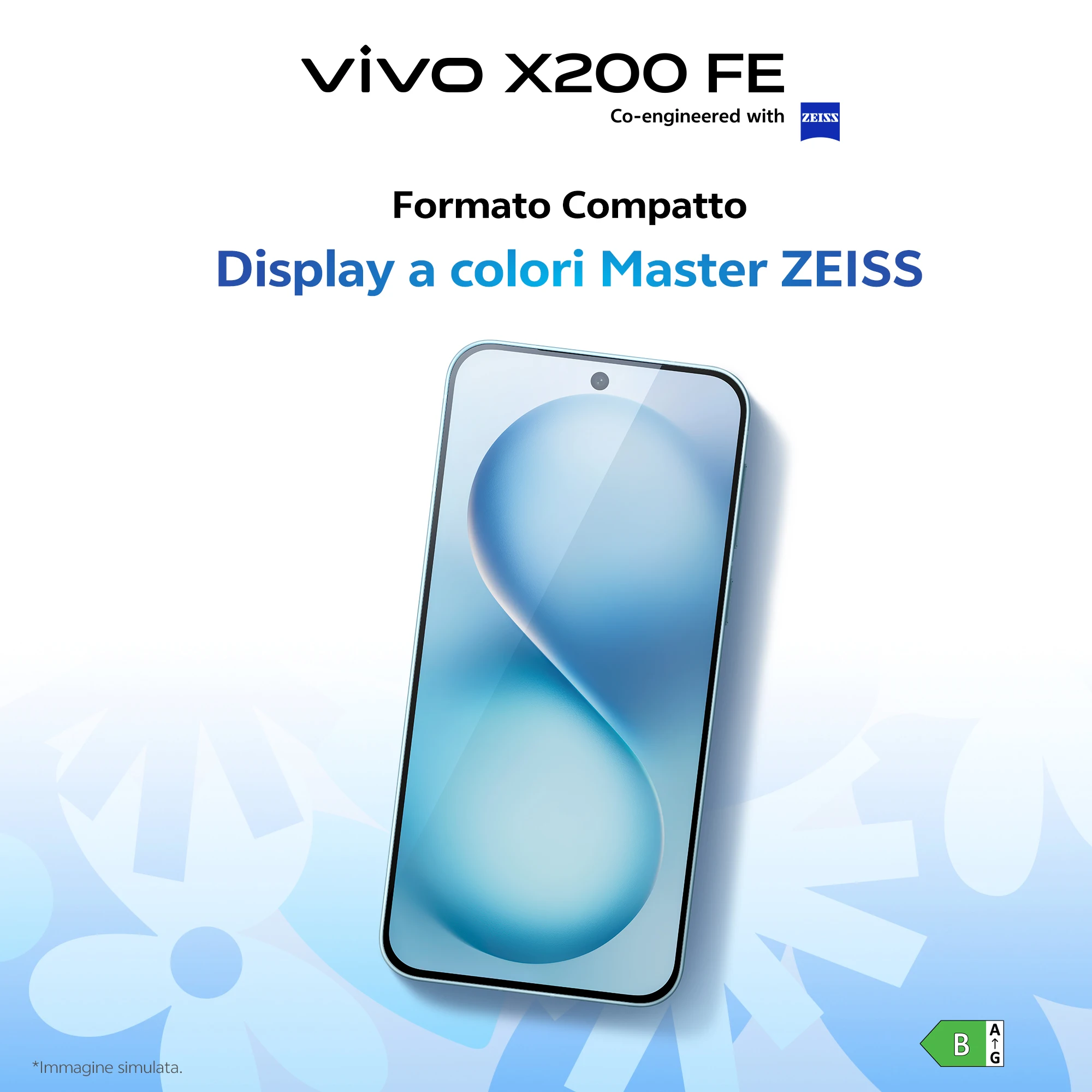 Vivo X200FE 5G, Teléfono con Cámara ZEISS, Lente Teleobjetivo de 50MP, Pantalla Master Color de 6.31 «, 12 + 12GB de RAM, 512GB de ROM, Dimensity 9300+, IP68 + IP69, Batería de 6500mAh, Carga Rápida de 90W, NFC 5