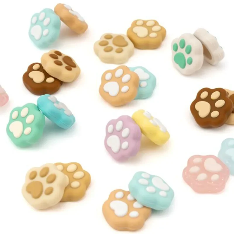 Juste de protection souple en silicone en forme de griffe de chat, capuchon de poignée de pouce, étui pour manette, Nintendo Switch, Oled, PomerCon, NS Lite