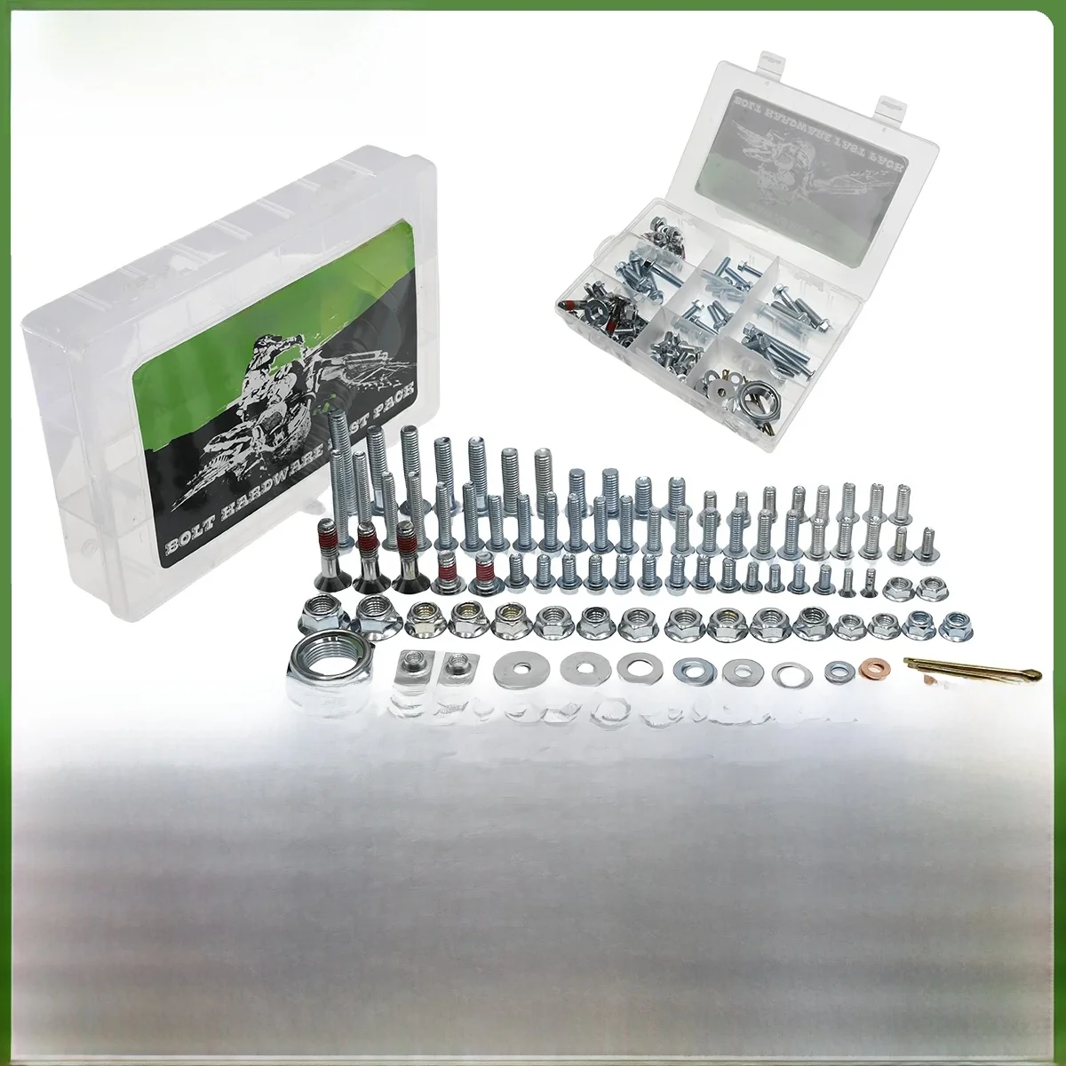 Motocross Hardware Bolt Full Plastics Fastener Kit For KAWASAKI KX KLX KXF 80 85 100 125 250 450 2003-2023 2024 2025 motocykl — zdjęcie 2