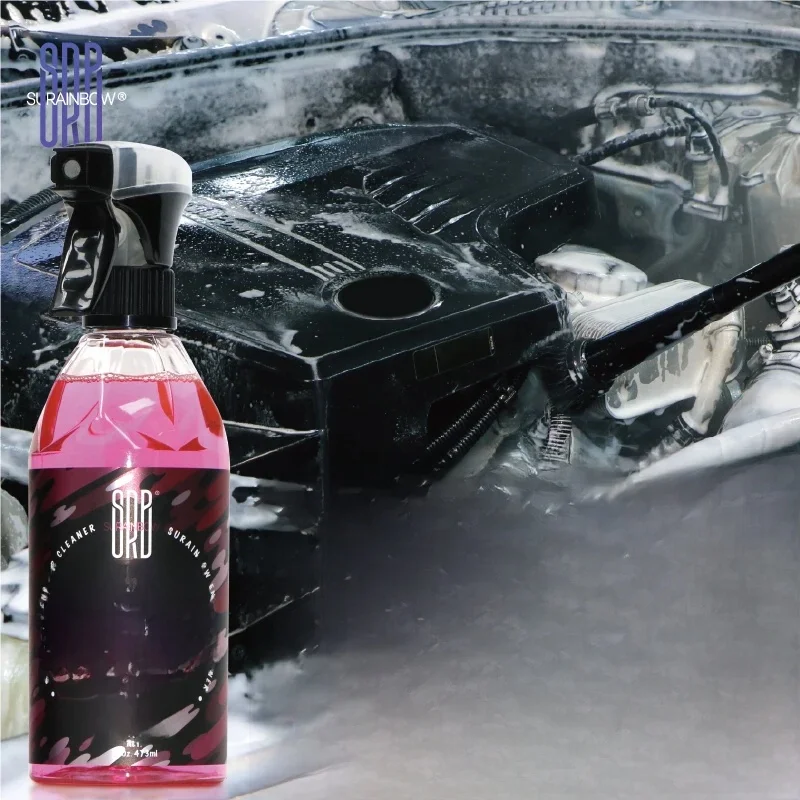 Nettoyant et dégraissant pour baie moteur – Efficace pour voitures, moteurs, sols, usage domestique – nettoie rapidement la graisse et la graisse