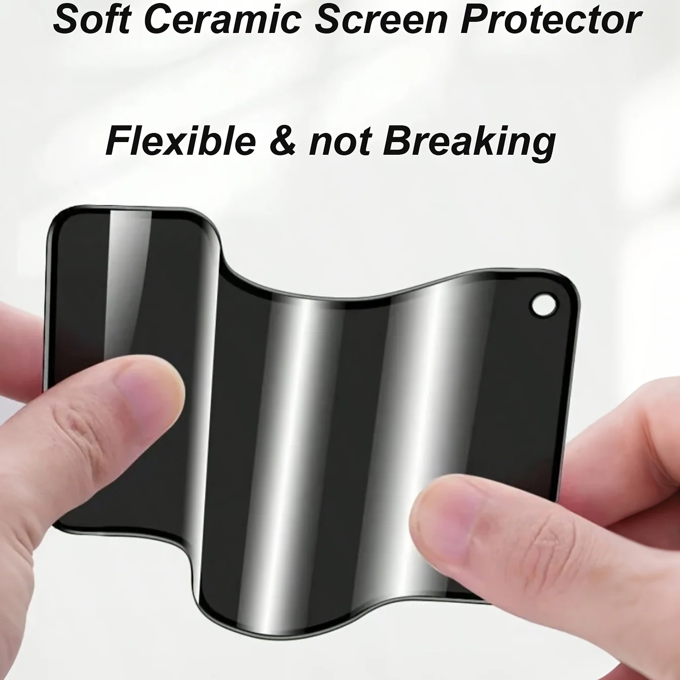 1-5 Pcs Anti Blue Light Privacy Ceramic Soft Film For iPhone 15 16 14 13 17 Pro Max Eye Protection Clear Screen Protector ﻿ view 6