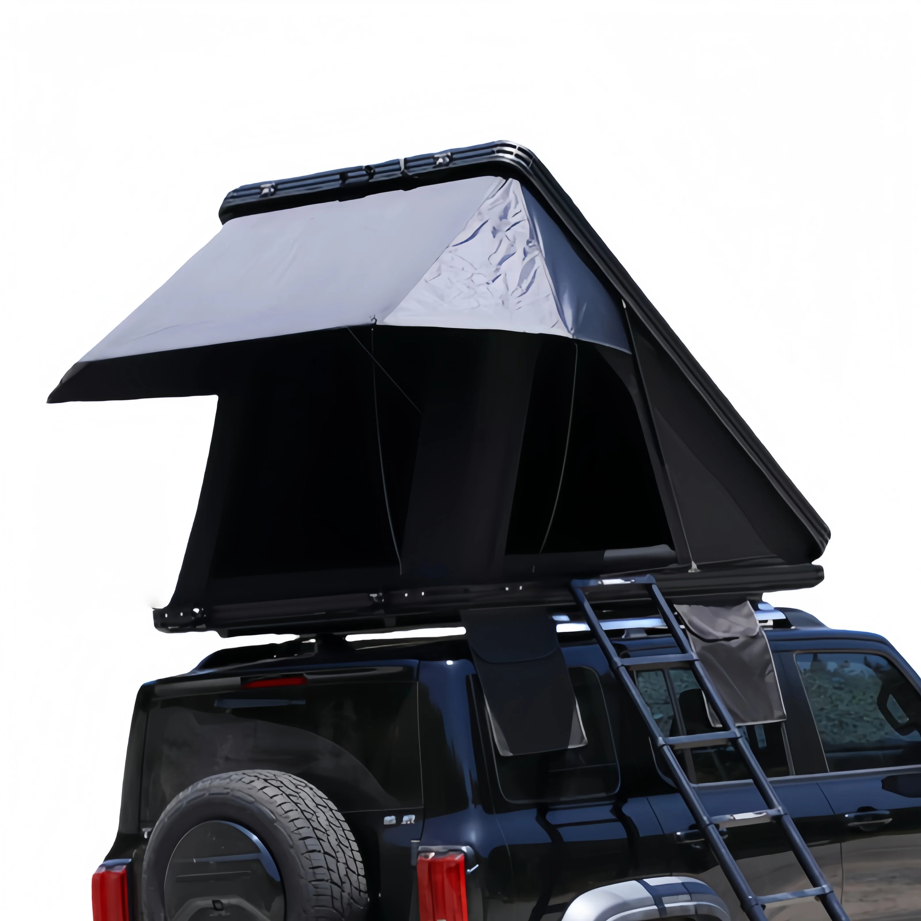 

Travel Cat Wholesale Camping Outdoor 2-3 Person Car Roof Top Tent Triangle Aluminum Hard Shell Best Rooftop Tents