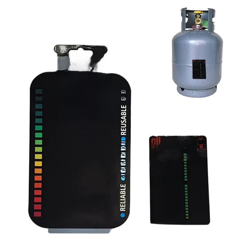 Magnetische gasfles Gereedschap Gastank Niveau-indicator Propaan Butaan LPG Brandstofmeter Caravan Fles Temperatuur Meetstok - afbeelding 2