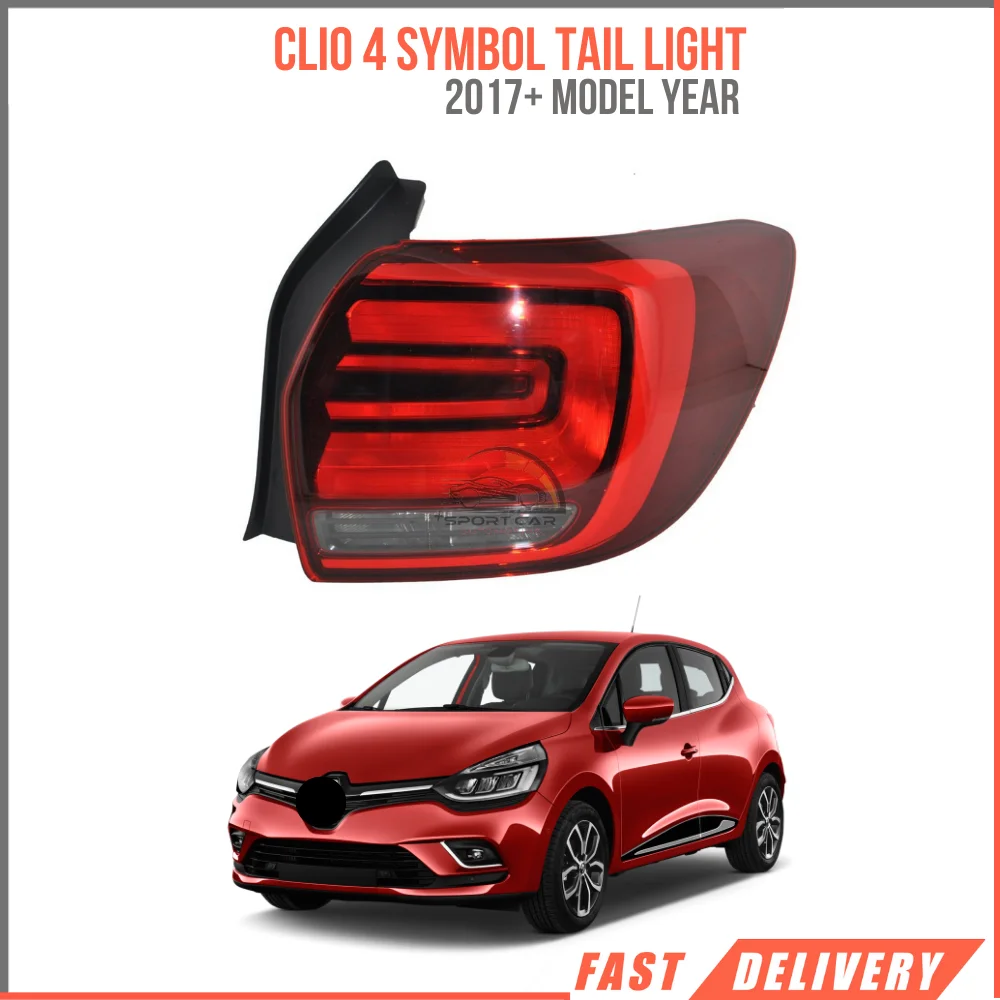 

TAILLIGHT WITH LED FOR RENAULT CLIO IV SYMBOL 2017 AFTER LEFT RIGHT SIDE OEM 265505392R 265550533R HIGH QUALITY