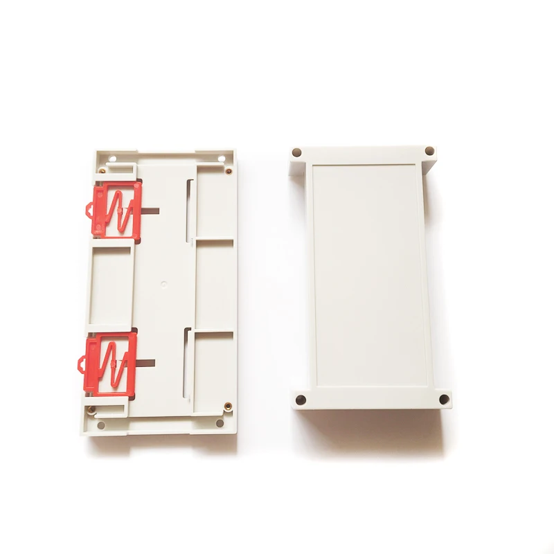 LK-PLC29 New PLC Industrial Control Box Panel Enclosure Case Din Rail Electronic PCB Project Box Enclosure 175x90x40mm