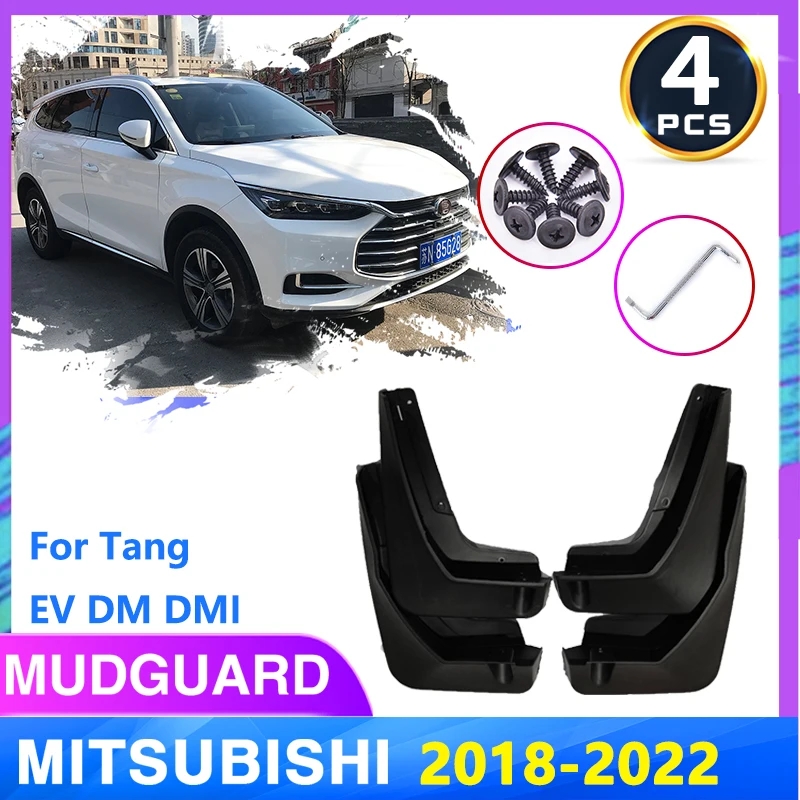 

Mudguards For Tang EV DM DMI 2018 2019 2020 2021 2022 Mudflap Fender Flare Mud Flaps Guard Splash Fenders Car Stying Accessories