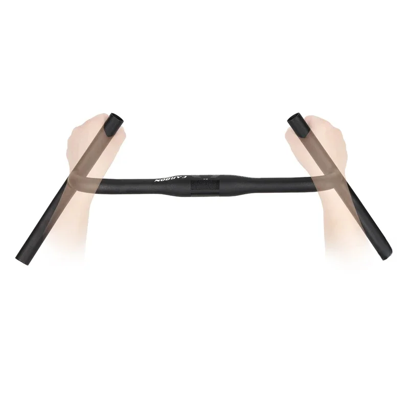 AliExpress ZNIINO New Carbon modify Gravel H Handlebar Big Flare Bar Cycle Cross Road MTB Bike Handlebars Carbon Fiber Travelling Bicycle