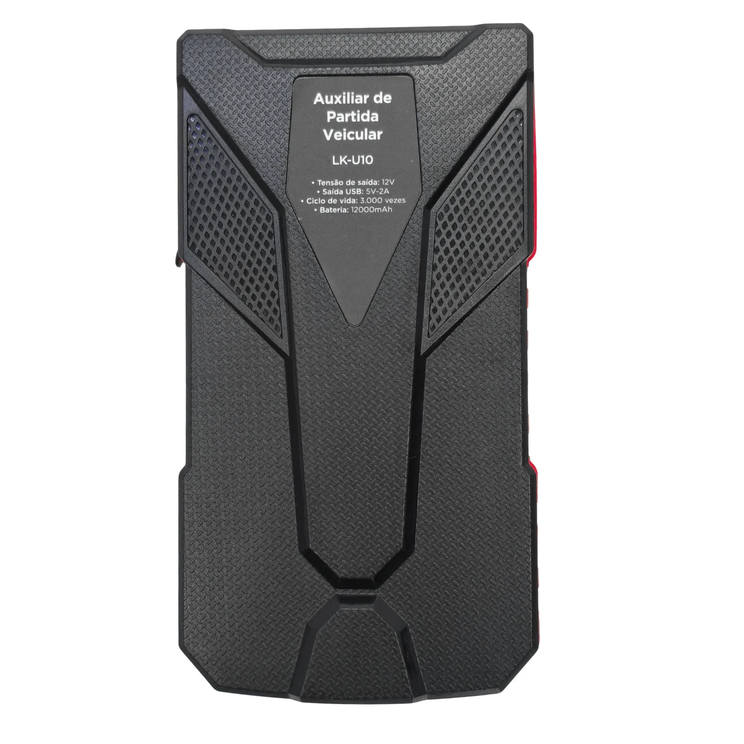 Portable Battery Vehicle Starting Auxiliary Multifunctional Powerbank 12000mAh Usb With Led Flashlight And Air Pump