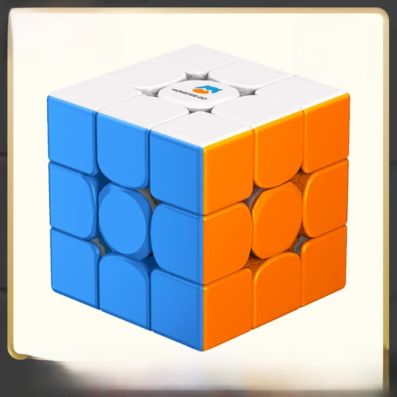 GAN Monster GO 3x3 M EDU Magnetic Magic Speed Cube Stickerless Professional Fidget Toys GAN MSG EDU 3X3 Cubo Magico Puzzle — zdjęcie 2