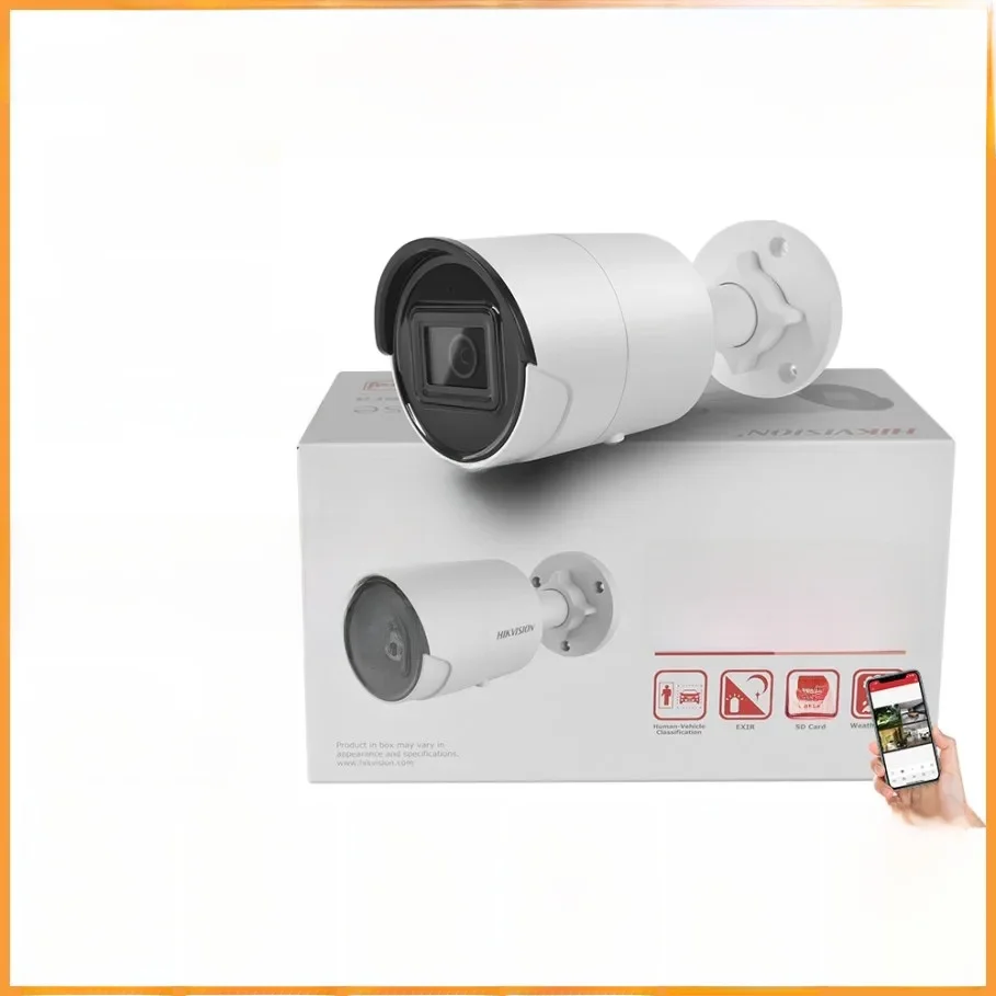 Hikvision IP Camera 8MP DS-2CD2083G2-I DS-2CD2083G2-IU POE 4K Acusense CCTV Bullet Surveillance Video Camera Voor Thuis Bescherming - afbeelding 2