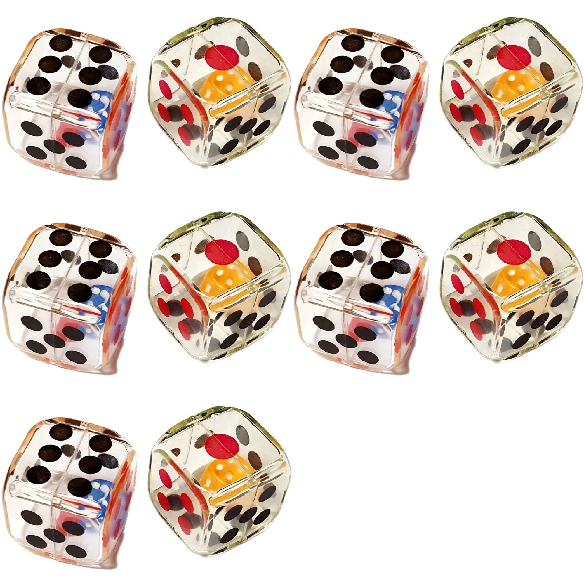 24 stuks dobbelstenen 28 mm tr - Party Games Easter For Kids recensie en prijs