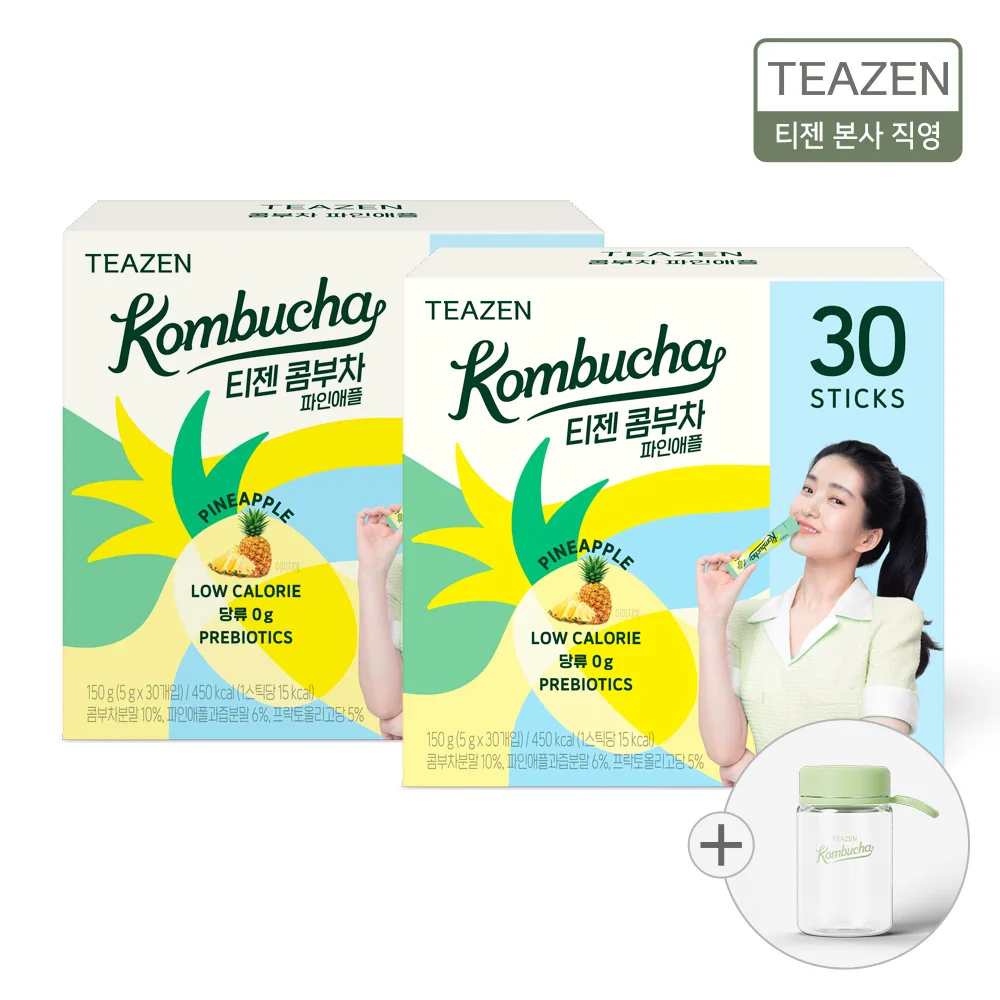 [1 + 1] Tizenkom Bucha pineapple 30 stick + 30 stick