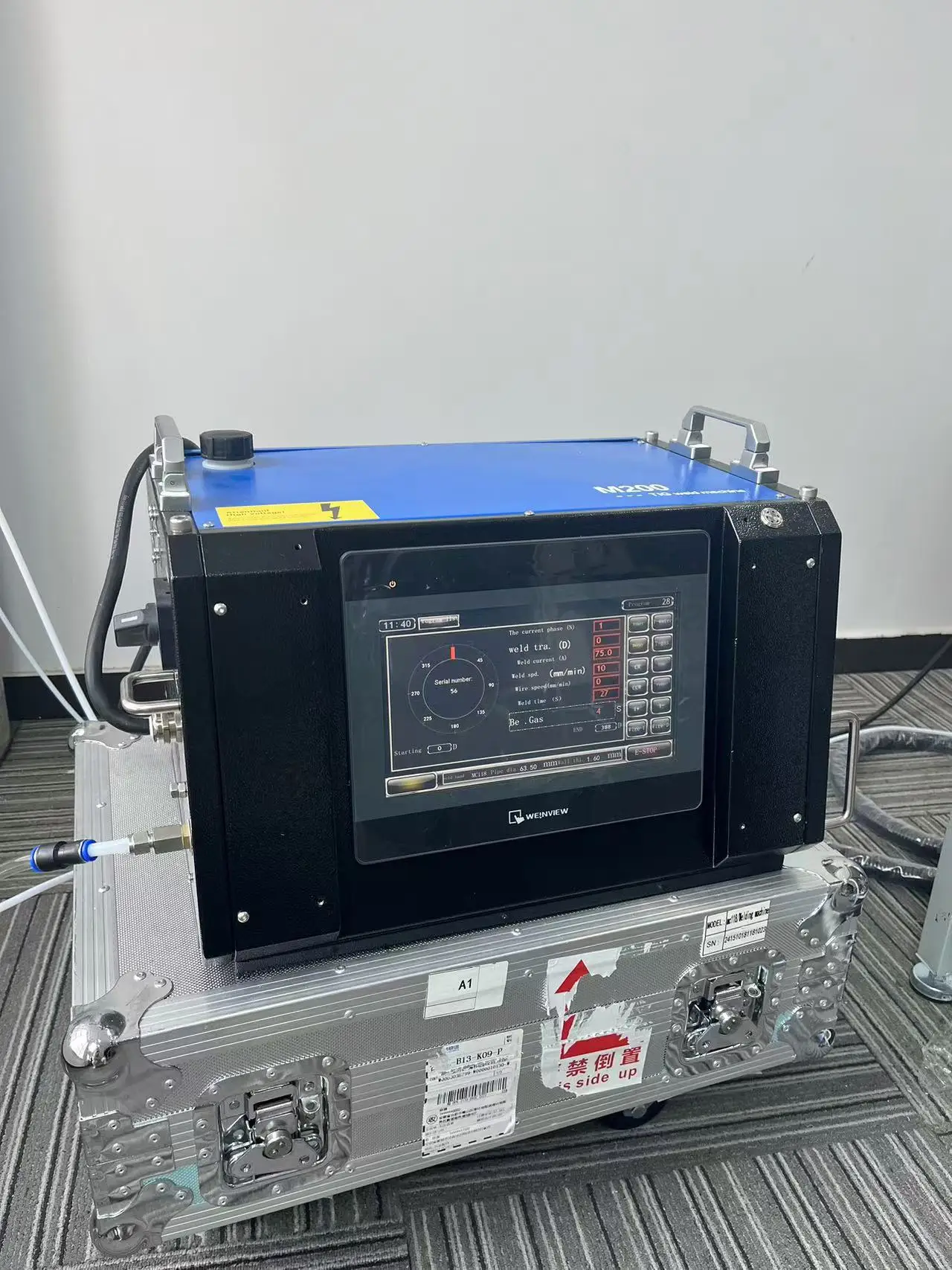 GhionChion Automatic Orbital TIG Welder for High-Precision Sanitary Stainless Steel Pipe Applications