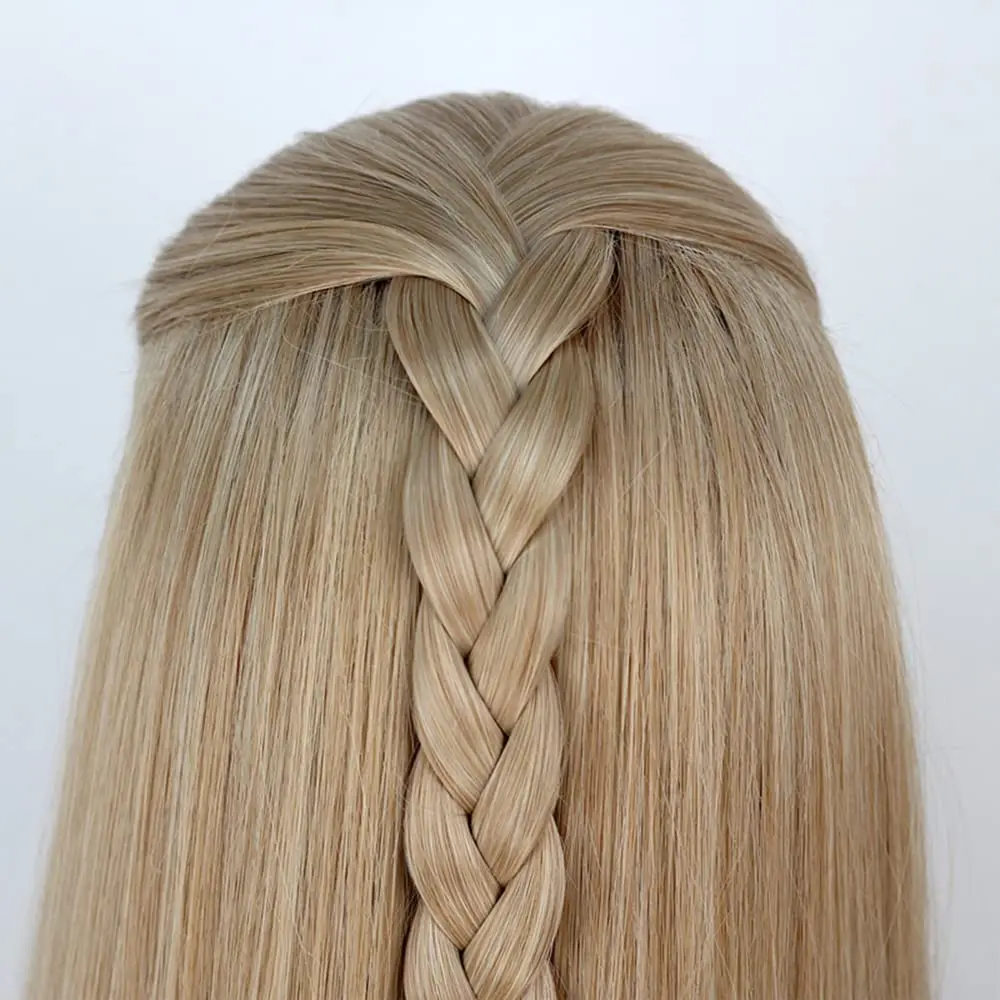 Perruque de cheveux bruns longs et lisses pour hommes, fête féerique Prince Legolas Greenleaf Cosplay