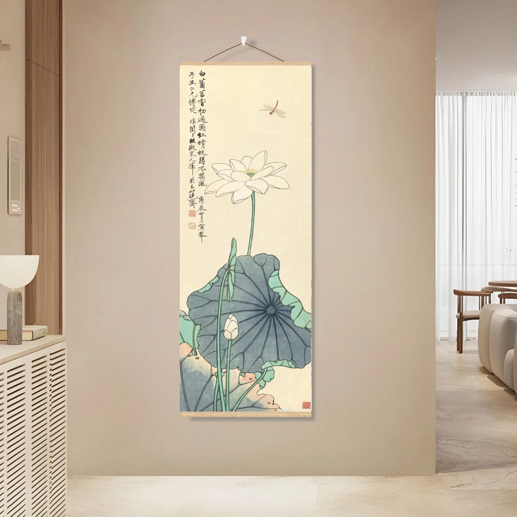 Modern flower and bird painting 