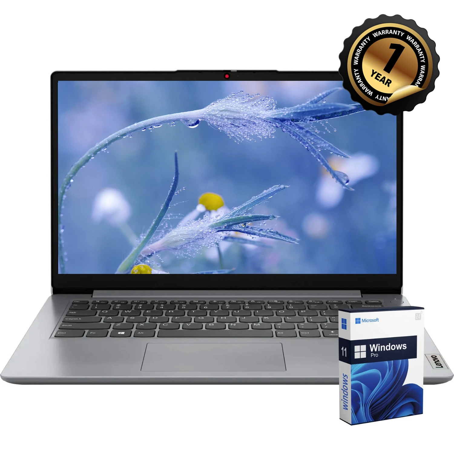 لابتوب لينوفو-ويندوز 11 برو ، لابتوب أعمال 14 "، إنتل سيليرون n20 ، 4 جيجابايت رام 40 جيجابايت ، مساحة تخزين ، GB eMMC + GB SD Card ، رمادي سحابي #1