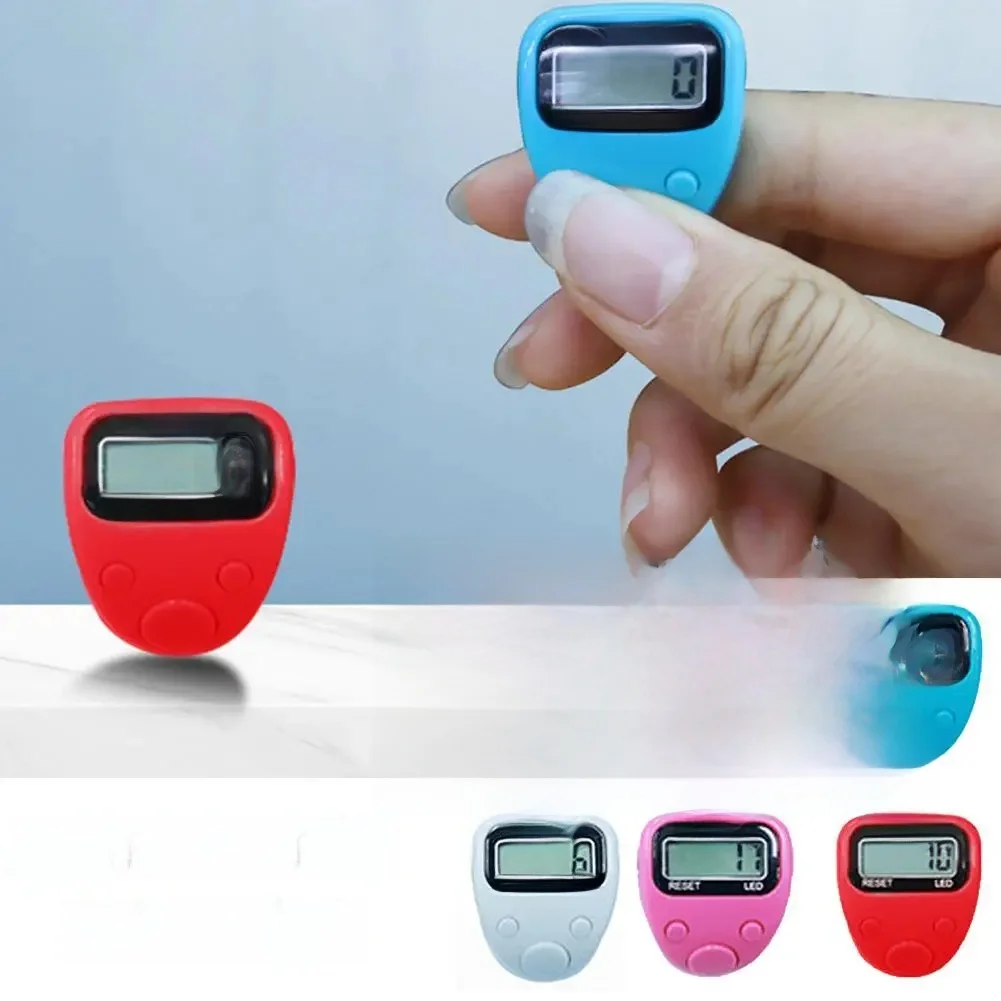 Compteur de pouce universel, compteur de mouvement avec rétro-éclairage LED, minuterie de temps de cuisson, compteur d'application multi-scénarios