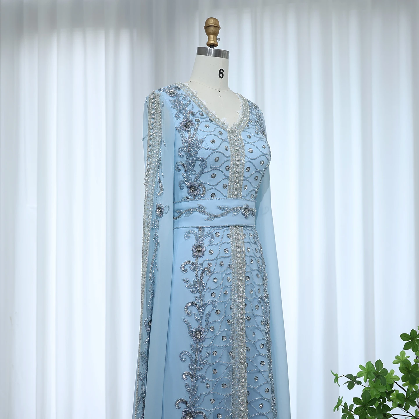 formal dresses penrith high street Chic Floral Sequin Maxi Maroon Turkish Kaftan Formal Dress 36 main image 0
