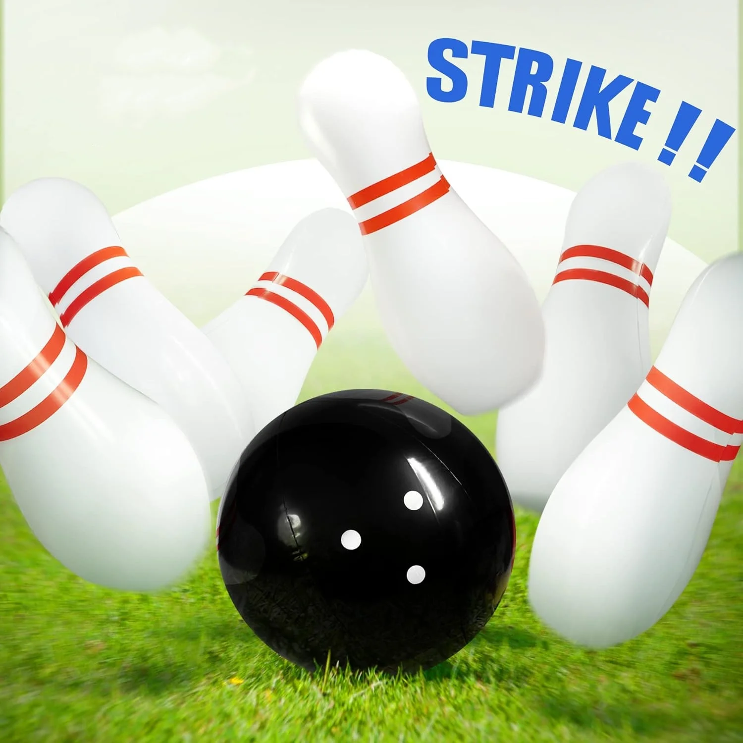 

Inflatable bowling ball set PVC bowling ball sports toy for children